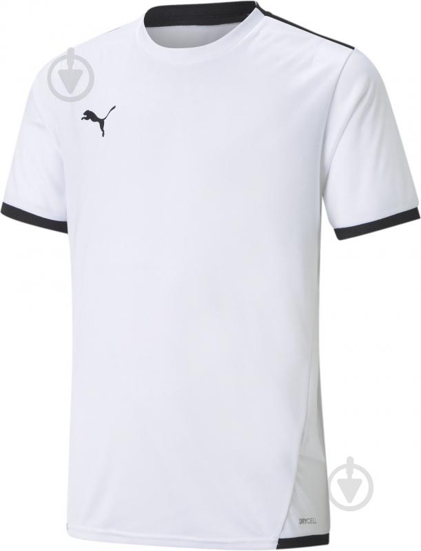 Футболка Puma TEAMLIGA JERSEY JR 70492504 р.152 черный - фото 1