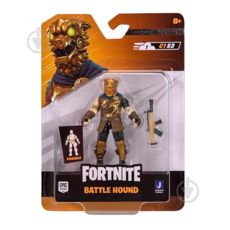 Фигурка коллекционная Fortnite Micro Legendary Series Battle Hound 6 см FNT0959 - фото 1