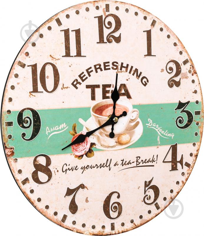 Часы настенные Tea time 33,8 см 16AC18 - фото 2