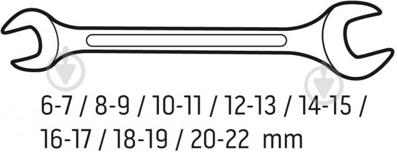 Набор ключей Neo 09-851 - фото 7