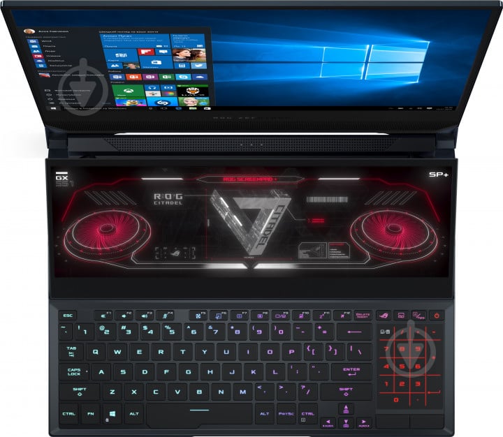 Ноутбук Asus ROG Zephyrus Duo 15 SE 15,6 (90NR04N1-M03320) black - фото 4