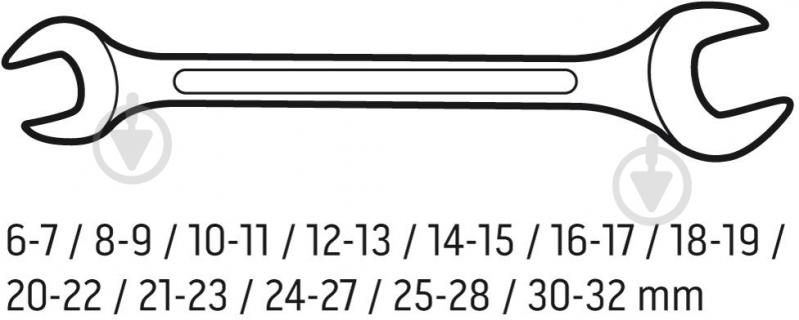 Набор ключей Neo 09-852 - фото 5