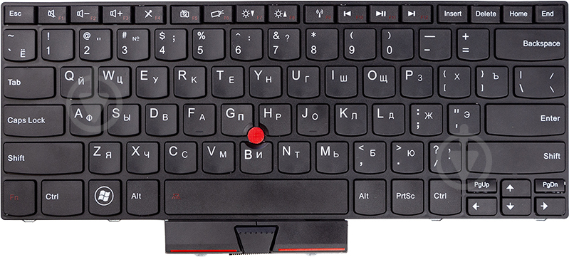 Клавиатура PowerPlant для ноутбуков LENOVO ThinkPad Edge E40 E50 (KB310788) фрейм black - фото 1