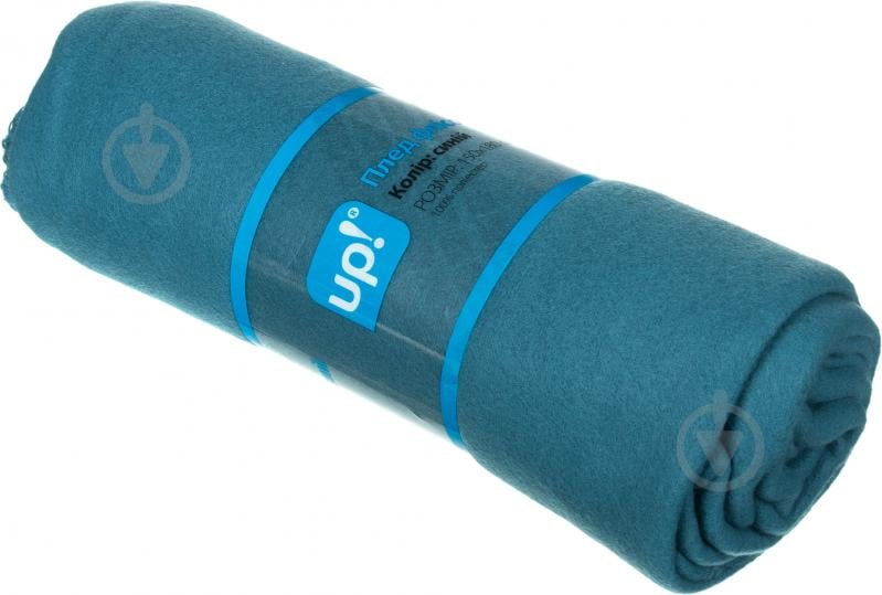 Плед 150x180 см синий UP! (Underprice) - фото 3 Плед 150x180 см синий UP! (Underprice) - фото 3