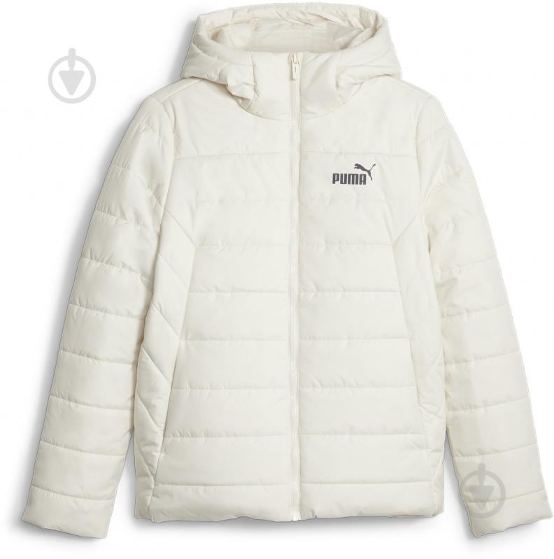 Куртка жіноча зимова Puma ESS HOODED PADDED JACKET 84894087 р.M бежева - фото 1