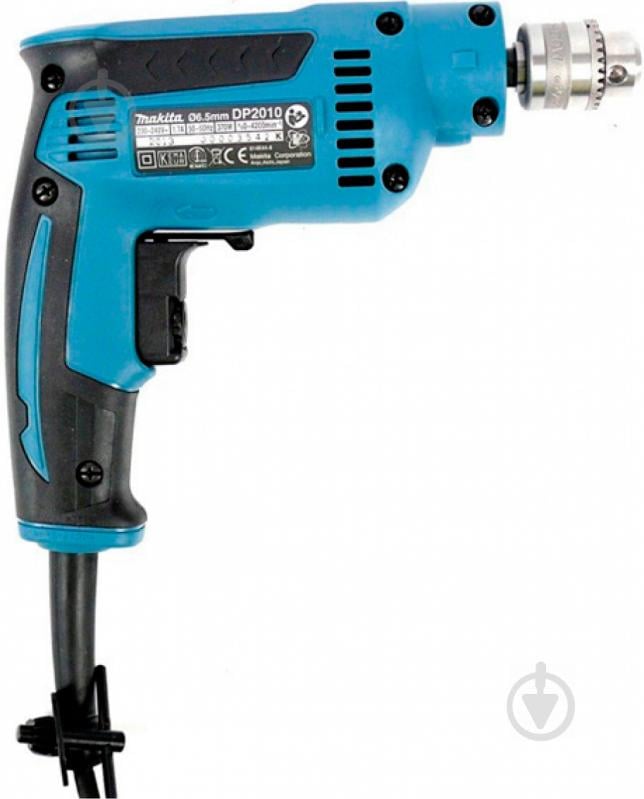 Дрель безударная Makita DP2010 - фото 3