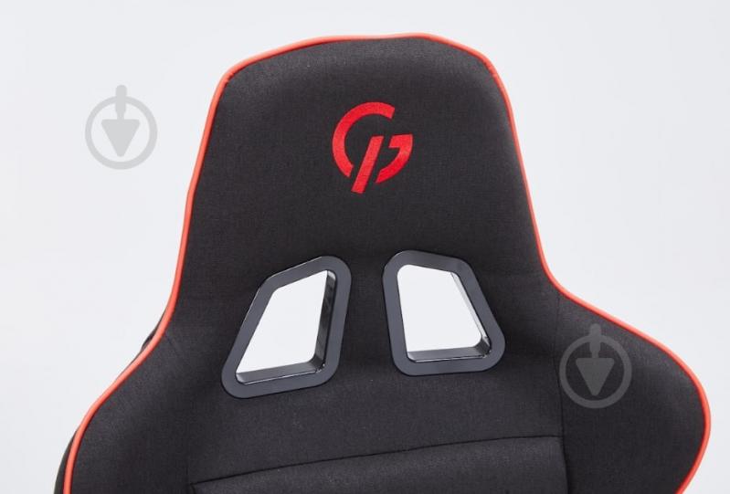 Крісло ігрове GamePro GC575FB Size L Fabric Black&Red чорно-біло-червоний - фото 9 Крісло ігрове GamePro GC575FB Size L Fabric Black&Red чорно-біло-червоний - фото 9