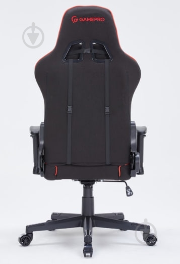 Крісло ігрове GamePro GC575FB Size L Fabric Black&Red чорно-біло-червоний - фото 13 Крісло ігрове GamePro GC575FB Size L Fabric Black&Red чорно-біло-червоний - фото 13