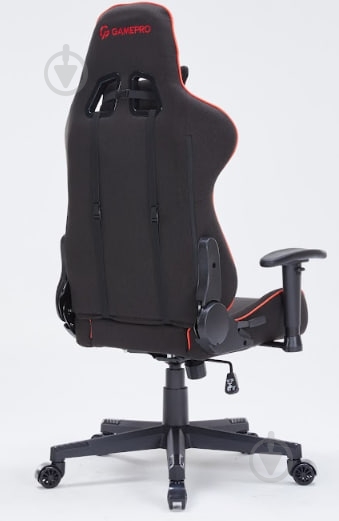 Крісло ігрове GamePro GC575FB Size L Fabric Black&Red чорно-біло-червоний - фото 12 Крісло ігрове GamePro GC575FB Size L Fabric Black&Red чорно-біло-червоний - фото 12