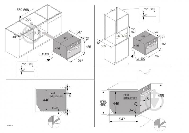 Встраиваемая микроволновая печь Asko OM8464A1 - фото 7