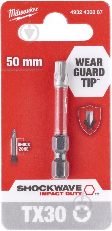 Бита Milwaukee Torx 1 шт. 4932430887 - фото 1