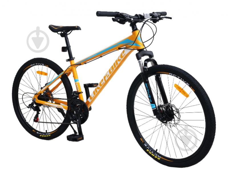 Велосипед Like2bike 26" 15"(38 см) Active 1.0 A212602 оранжевый - фото 1