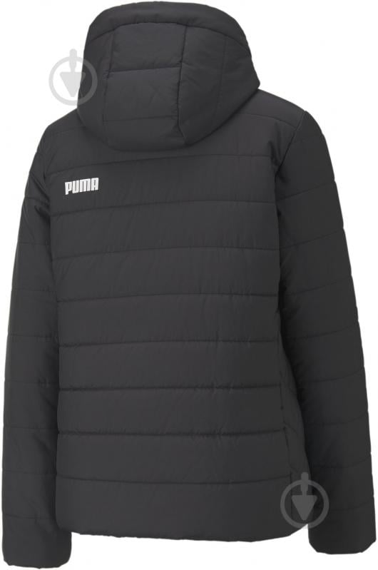 Куртка жіноча зимова Puma ESS HOODED PADDED JACKET 84894001 р.M чорна - фото 2