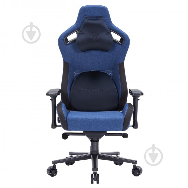 Кресло игровое GamePro GC900DB Size XL Fabric Dark Blue темно-синий - фото 3 Кресло игровое GamePro GC900DB Size XL Fabric Dark Blue темно-синий - фото 3