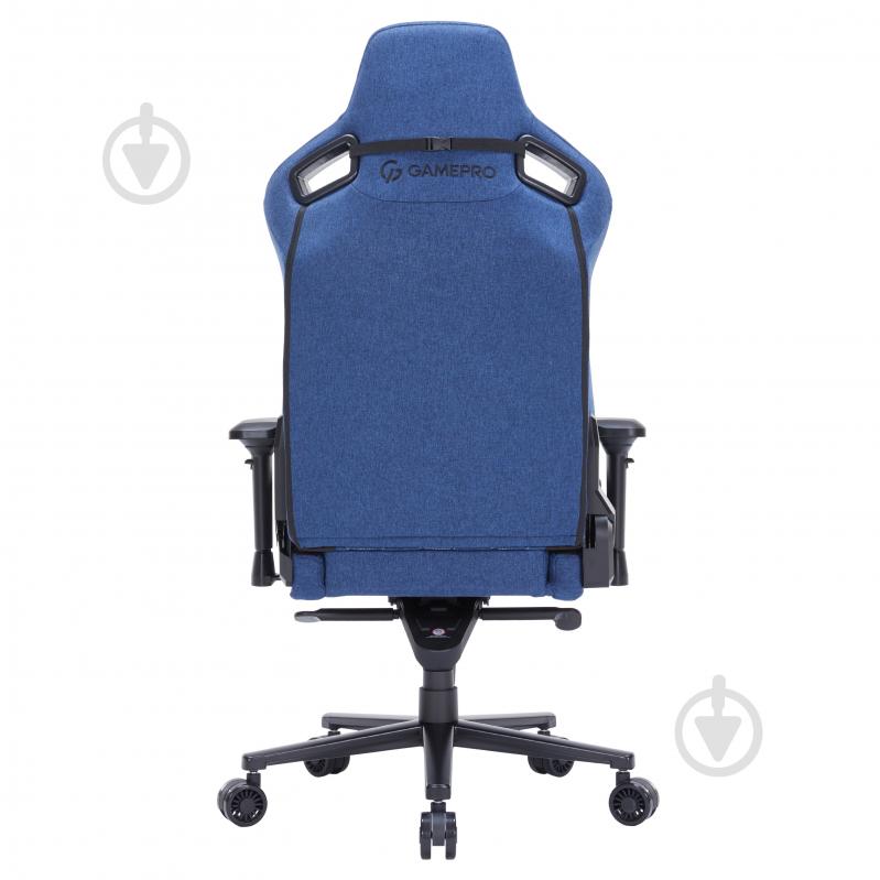 Кресло игровое GamePro GC900DB Size XL Fabric Dark Blue темно-синий - фото 4 Кресло игровое GamePro GC900DB Size XL Fabric Dark Blue темно-синий - фото 4
