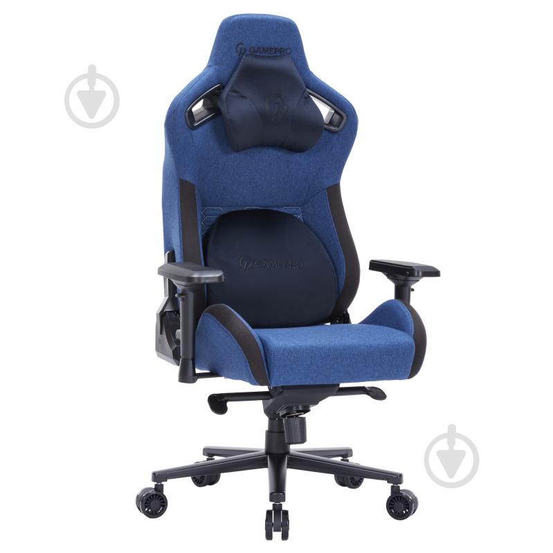 Кресло игровое GamePro GC900DB Size XL Fabric Dark Blue темно-синий - фото 7 Кресло игровое GamePro GC900DB Size XL Fabric Dark Blue темно-синий - фото 7