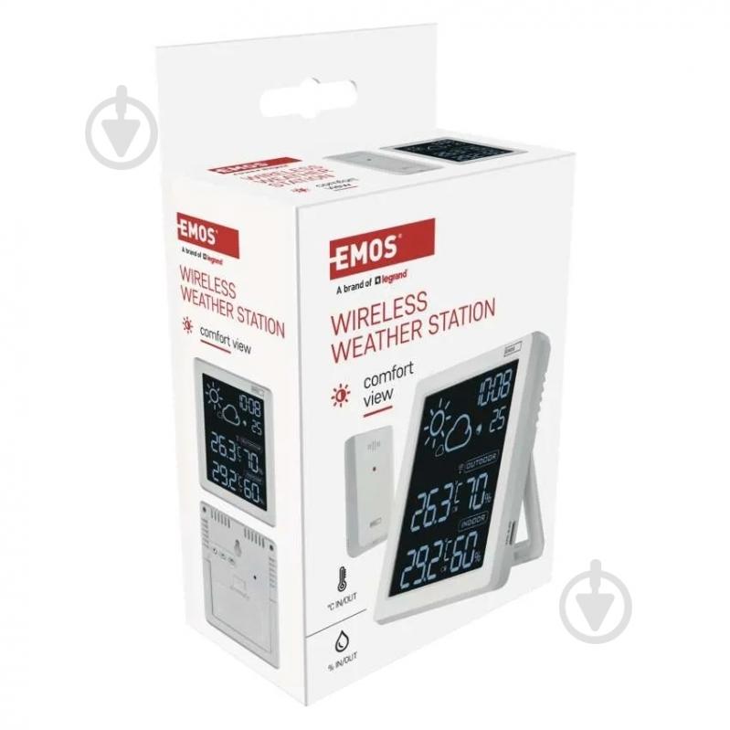 Метеостанция Emos E8647W с беспроводным датчиком - фото 16