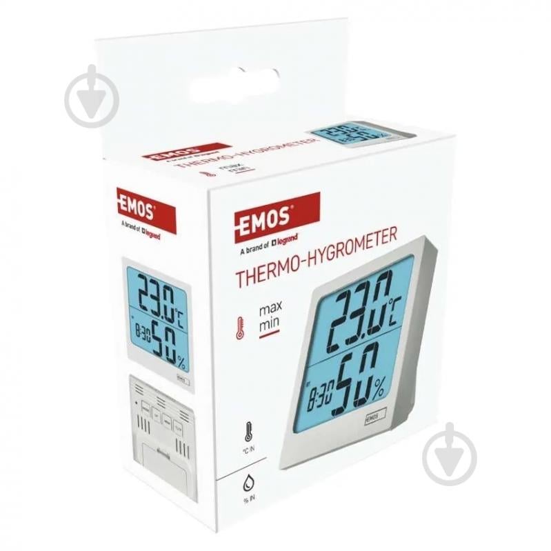 Термометр-гігрометр Emos E0114N цифровий - фото 14 Термометр-гігрометр Emos E0114N цифровий - фото 14