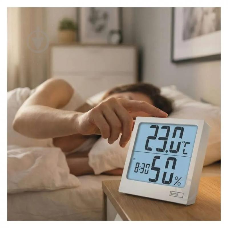 Термометр-гігрометр Emos E0114N цифровий - фото 7 Термометр-гігрометр Emos E0114N цифровий - фото 7