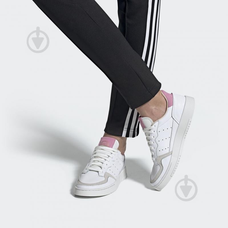 Кросівки жіночі зимові Adidas SUPERCOURT W EF9219 р.36 2/3 білі - фото 11