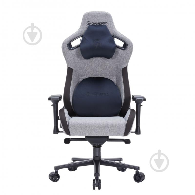 Кресло игровое GamePro GC900DB Size XL Fabric Dark Grey - фото 3 Кресло игровое GamePro GC900DB Size XL Fabric Dark Grey - фото 3