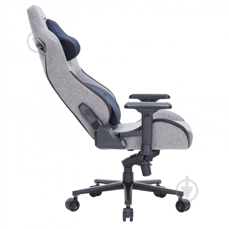 Кресло игровое GamePro GC900DB Size XL Fabric Dark Grey - фото 6 Кресло игровое GamePro GC900DB Size XL Fabric Dark Grey - фото 6