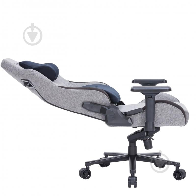Кресло игровое GamePro GC900DB Size XL Fabric Dark Grey - фото 7 Кресло игровое GamePro GC900DB Size XL Fabric Dark Grey - фото 7