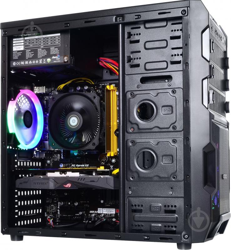 Компьютер персональный Artline Gaming X37 (X37v30) black - фото 4
