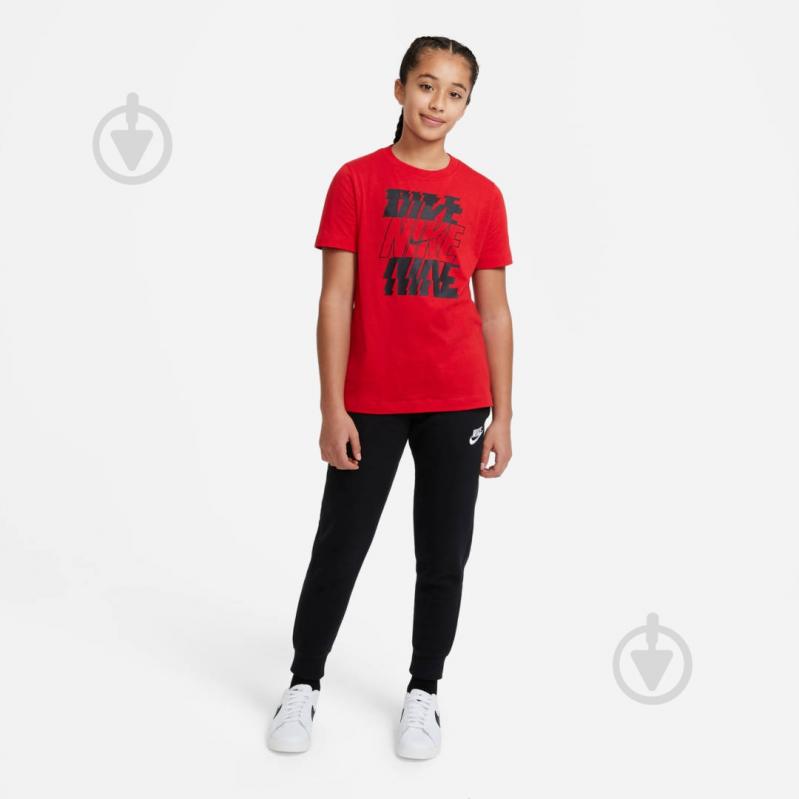 Футболка Nike U NSW TEE STACK DC7794-657 р.XL красный - фото 4