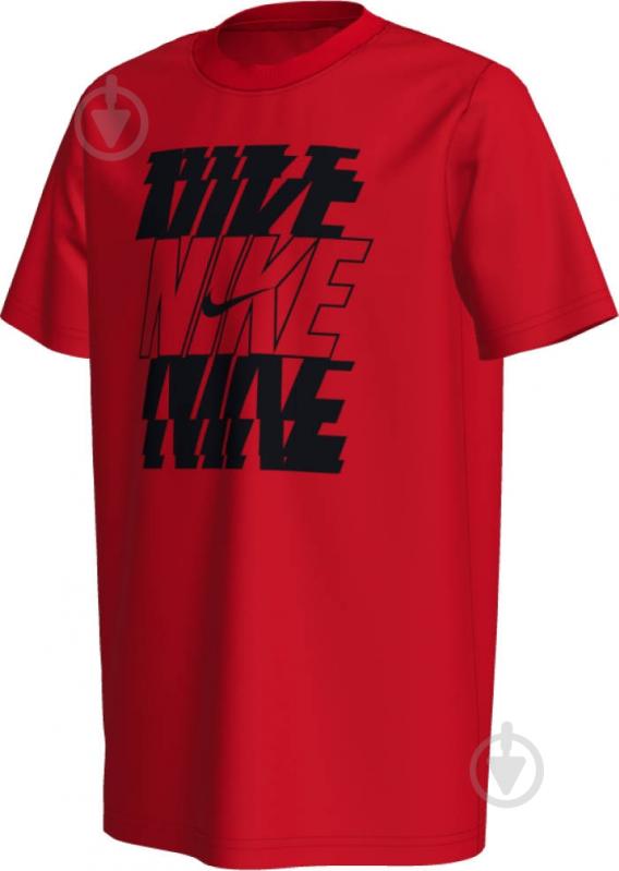 Футболка Nike U NSW TEE STACK DC7794-657 р.XL красный - фото 5