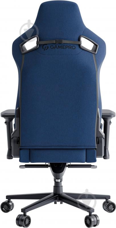 Крісло ігрове GamePro GC900DB Size XL Fabric Dark Blue - фото 4