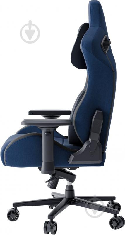 Крісло ігрове GamePro GC900DB Size XL Fabric Dark Blue - фото 7