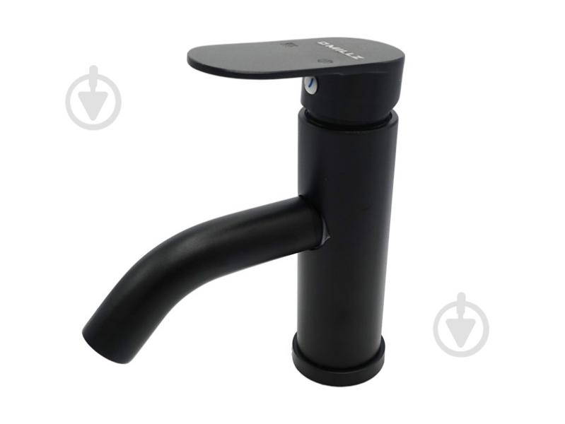 Смеситель для умывальника MILLZ спецпокрытие черный MRS-AL-B13 (black) - фото 1