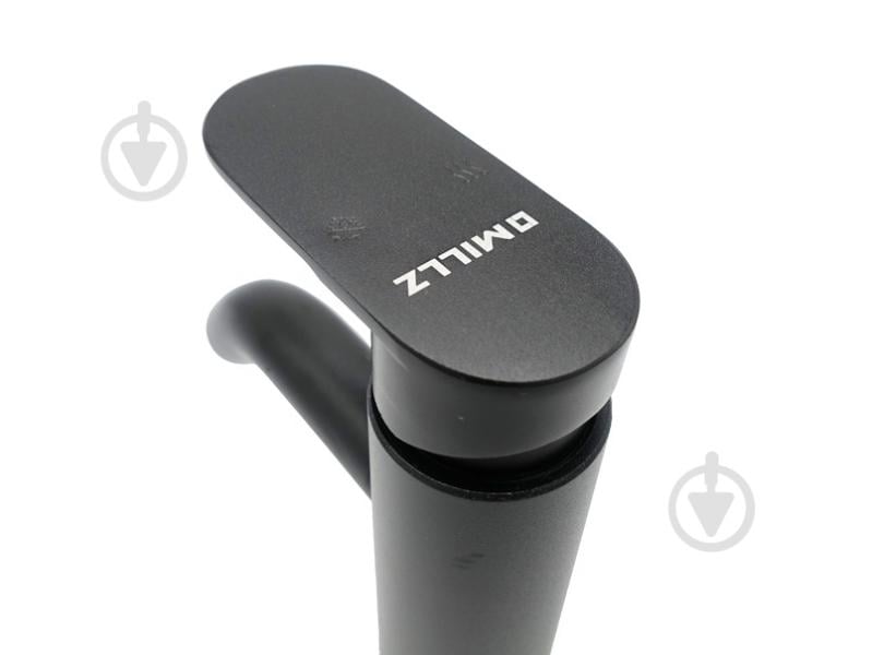 Смеситель для умывальника MILLZ спецпокрытие черный MRS-AL-B13 (black) - фото 3