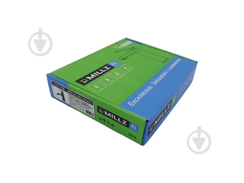 Смеситель для умывальника MILLZ спецпокрытие черный MRS-AL-B13 (black) - фото 8