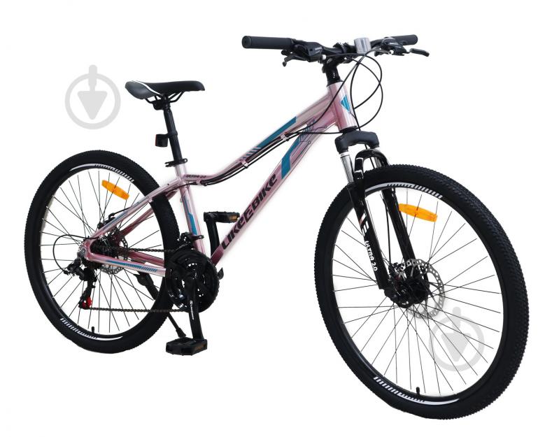 Велосипед Like2bike 26" 14"(36 см) Ultra 2.0 A212605 рожево-фіолетовий - фото 1