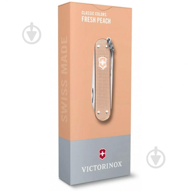 Ніж швейцарський Victorinox Classic Sd Alox Colors Fresh Peach 0.6221.202G 94351 - фото 4