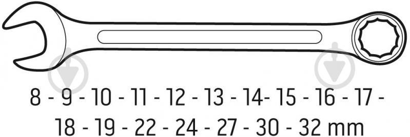 Набор ключей Neo 09-753 - фото 5 Набор ключей Neo 09-753 - фото 5