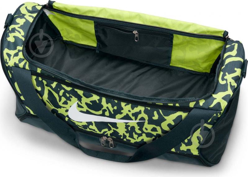 Сумка Nike BRASILIA Duffel Bag FB2827-328 60 л темно-зеленый - фото 3