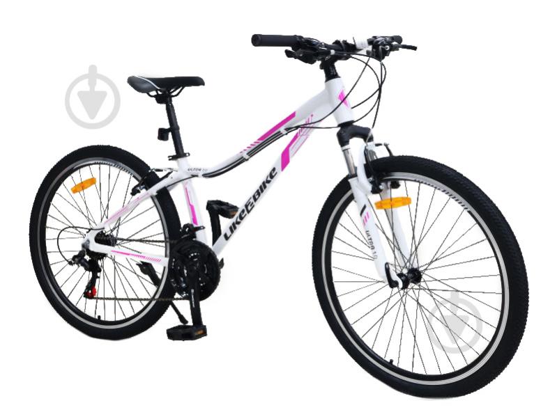 Велосипед Like2bike 26" 14"(36 см) Ultra 1.0 A212609 белый - фото 1