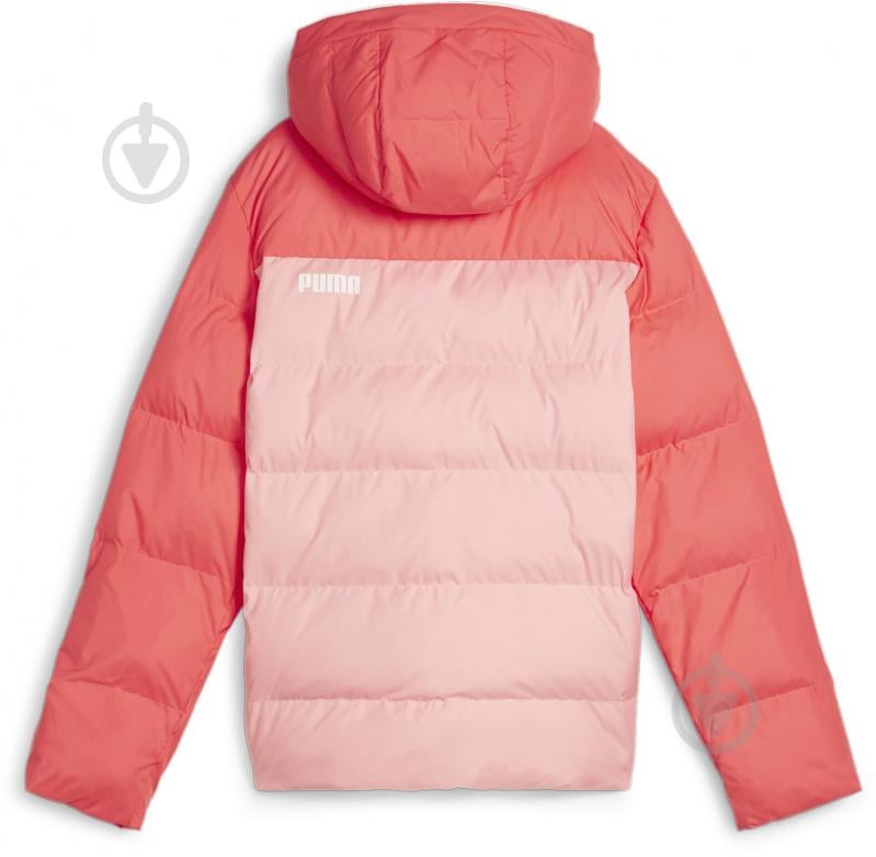 Пуховик Puma COLOURBLOCK POLYBALL HOODED JACKET 84986063 розовый - фото 2