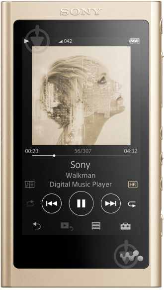 МР3-плеєр Sony Walkman NW-A55L 16GB Gold (NWA55LN.CEW) - фото 1