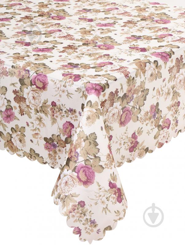 Скатертина тефлонова 106x150 см різнокольоровий - фото 1 Скатертина тефлонова 106x150 см різнокольоровий - фото 1