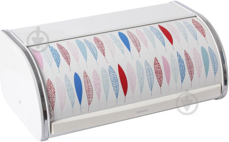 Хлібниця White with Coloured Design 44,5x27x17,5 см Brabantia - фото 1