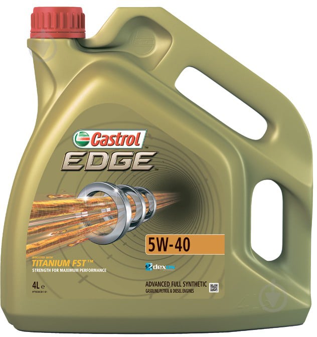 Моторное масло Castrol Edge Titanium FST 5W-40 4 л (157B1C) - фото 1