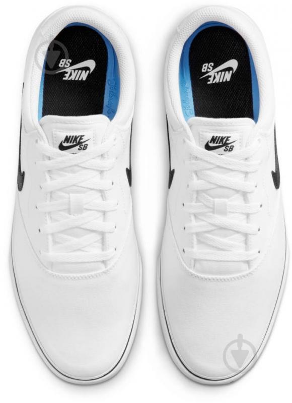 Кроссовки мужские Nike SB CHRON 2 CNVS PRM DM3494-100 р.43 белые - фото 6