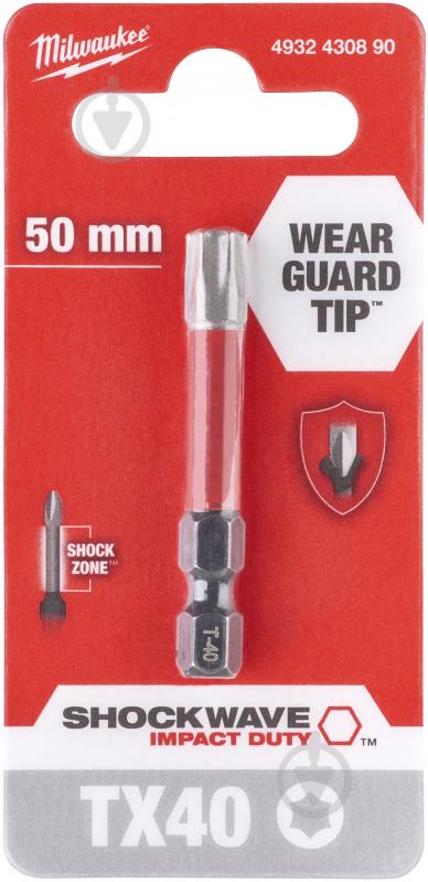 Бита Milwaukee Torx 1 шт. 4932430890 - фото 1