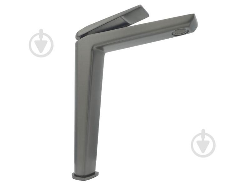 ᐉ Змішувач для умивальника AiM темно-сірий DG08911 gun grey