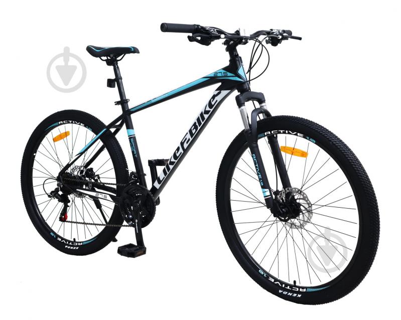 Велосипед Like2bike 27,5" 18"(46 см) Active 1.0 A212704 синий - фото 1