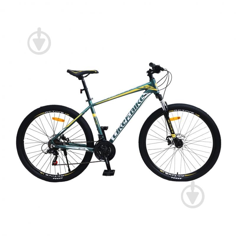 Велосипед Like2bike 27,5" 18"(46 см) Active 1.0 A212705 зелений - фото 2